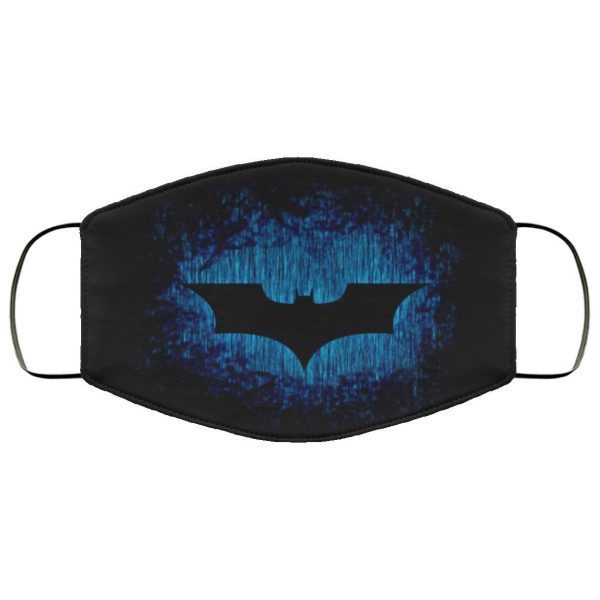 Dark 4K Batman sign Logo Face Mask