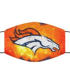 Denver Broncos Logo Face Mask