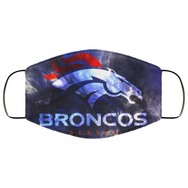 HD Denver Broncos Backgrounds Face Mask