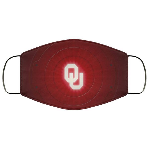 Logo Oklahoma Sooners Face Mask