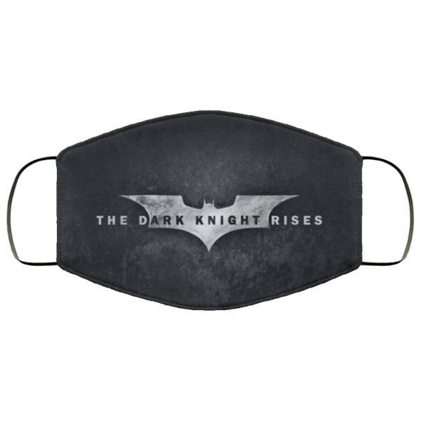 Batman Logos The Dark Knight Rises Logo Face Mask