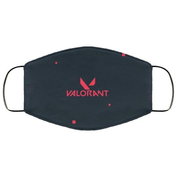 Valorant 4K Logo Face Mask