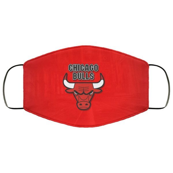Chicago Bulls Red Face Mask