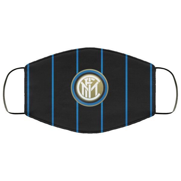 Inter Milan 3D Logo Face Mask