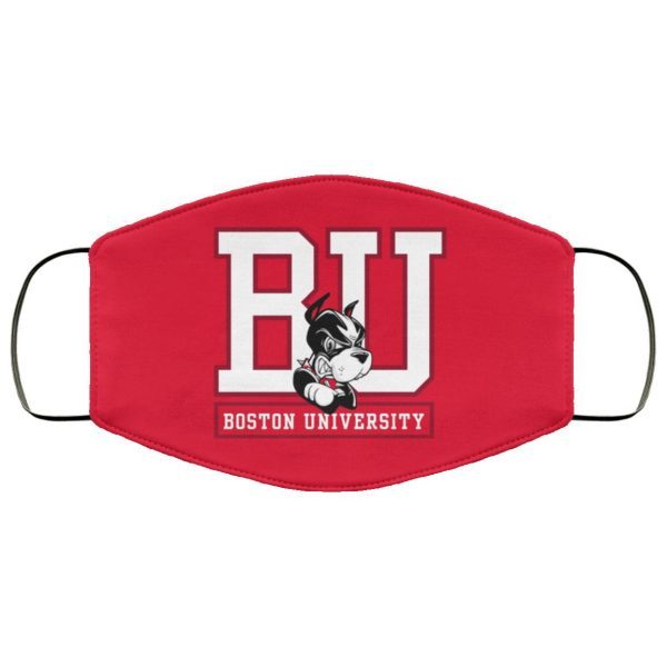 Boston University Terriers Cloth Face Mask – Logo BU Mask