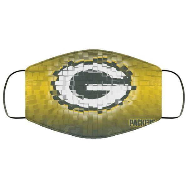Green Bay Packers Logo Face Mask
