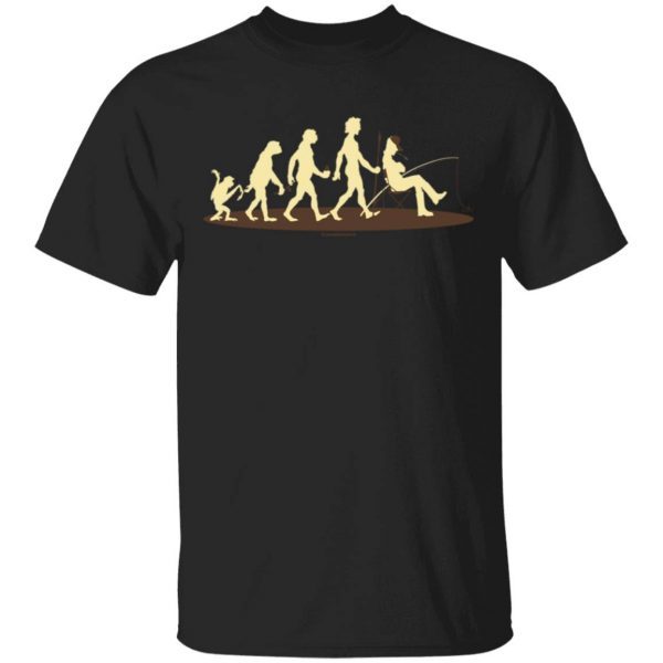 Evolution Angler Rahmenlos Present 0246 T-Shirt