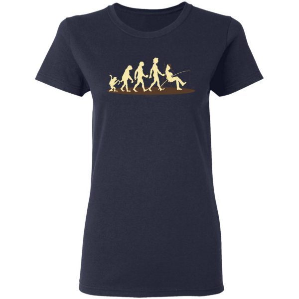 Evolution Angler Rahmenlos Present 0246 T-Shirt
