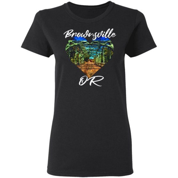 Brownsville Love Distressed Heart T-Shirt