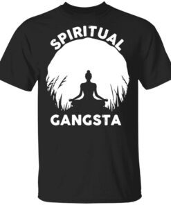 Vintage Style Yoga Spiritual Gangsta T-Shirt