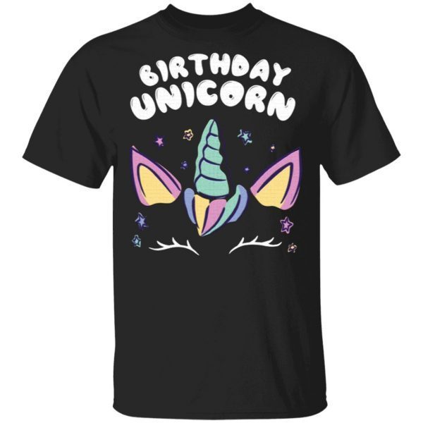 Birthday Unicorn – Birthday Present Unicorn T-Shirt