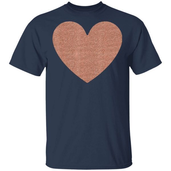 Valentine’s Day Faux Rose Gold T-Shirt
