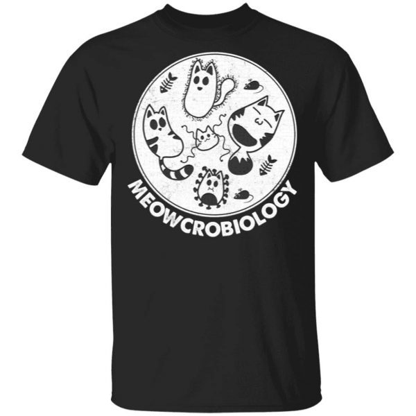 Meowcrobiology Cat T-Shirt