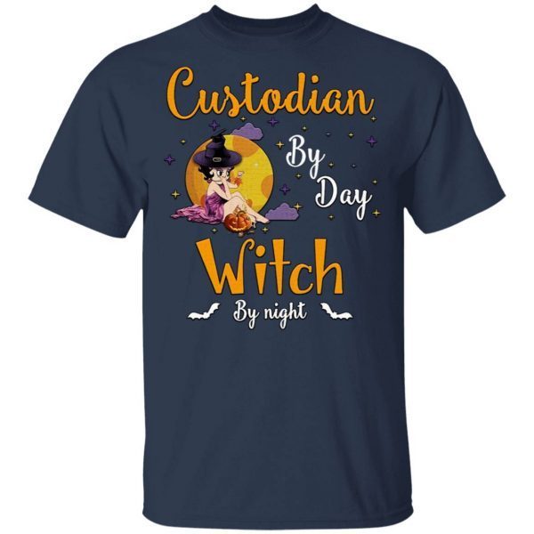 Custodian Be Day Witch By Night T-Shirt