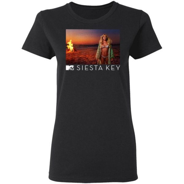 Siesta Key Fire Sunset Beach Premium T-Shirt