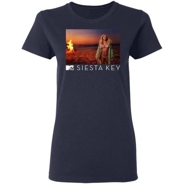 Siesta Key Fire Sunset Beach Premium T-Shirt
