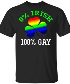 0 Irish 100 Gay T-Shirt