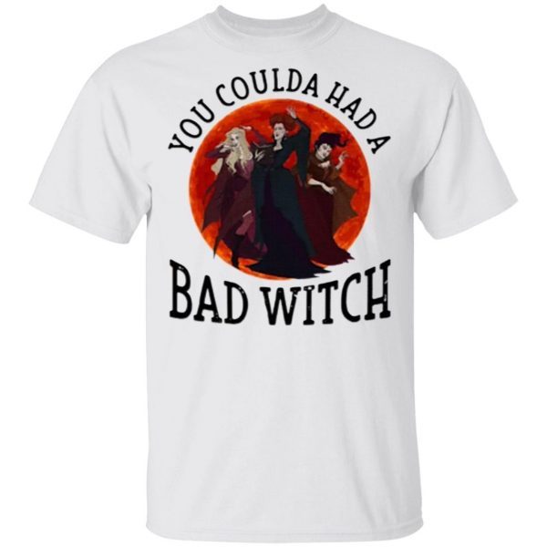 You Coulda Had A Bad Witch Halloween Shirt