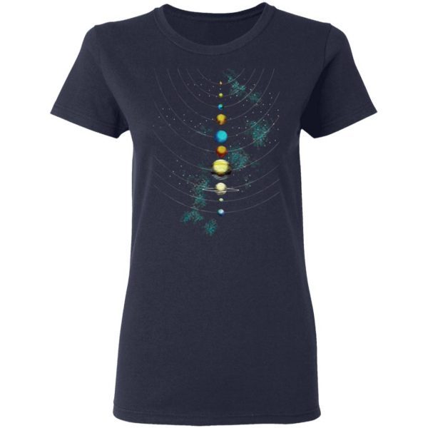 Solar System Alignment Terrestrial Planet Space Lover T-Shirt