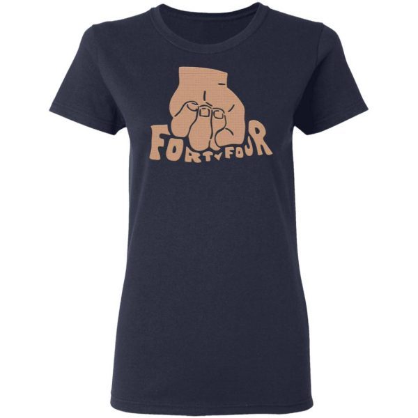 How Ridiculous Merch Fist Crushing Forty Four T-Shirt