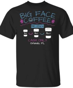 Big Face Coffee Shirt Miami Basketball T-Shirt