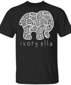 Summer Cute Elephant Blooming Jelly T-Shirt