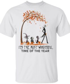 Jack Skellington it_s the most wonderful time of the year Halloween shirt