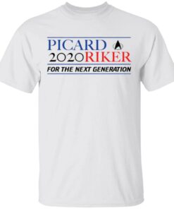 Star Trek The Next Generation Picard Riker 2020 Ver2 T-Shirt