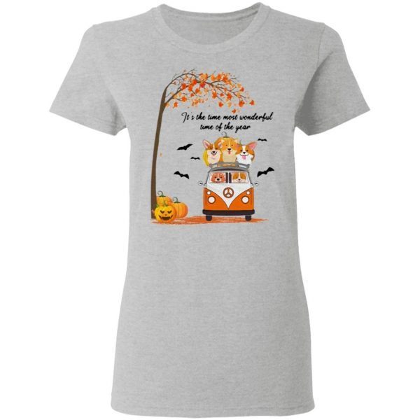Hippie Chihuahua it’s the most wonderful time of the year Halloween T-Shirt