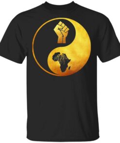 Proud African Roots Yin Yang T-Shirt