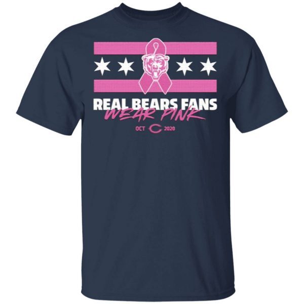 Real Bears Fans Wear Pink T-Shirt