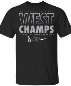 Dodgers NL West Champs 2020 T-Shirt