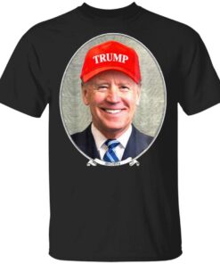 Joe Biden Wearing Hat Trump T-Shirt