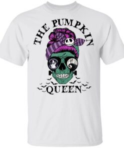 The Pumpkin Queen Skull Women T-Shirt