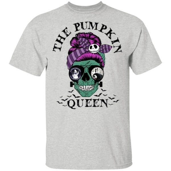 The Pumpkin Queen Skull Women T-Shirt