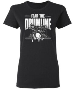 Heartbeat Drums Drumsticks Drummer T-Shirt