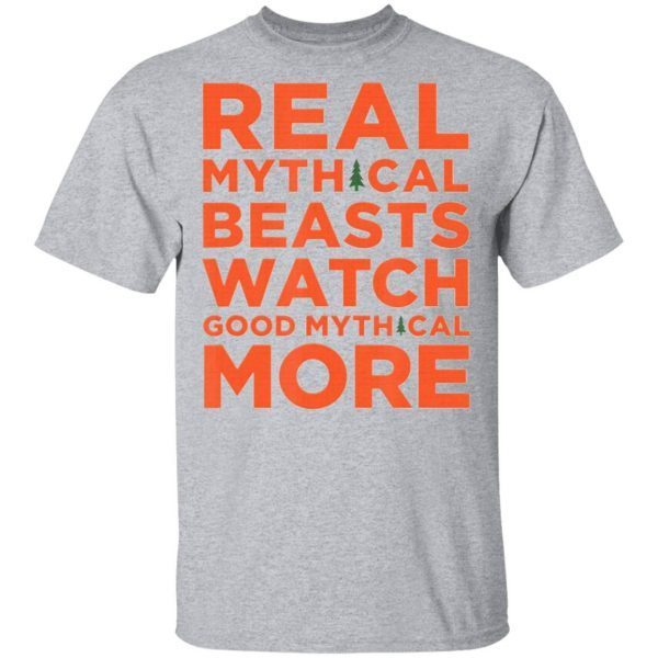 Real Mythical Beasts Watch Good Mythical More Retro T-Shirt