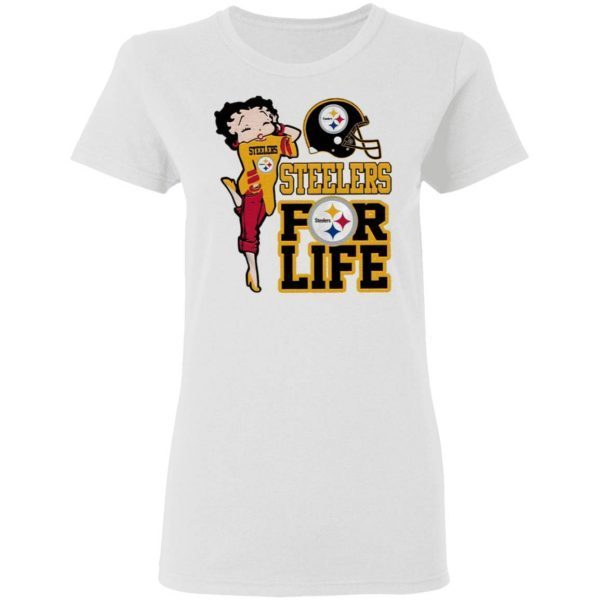 Pittsburgh Steelers Girl for life T-Shirt