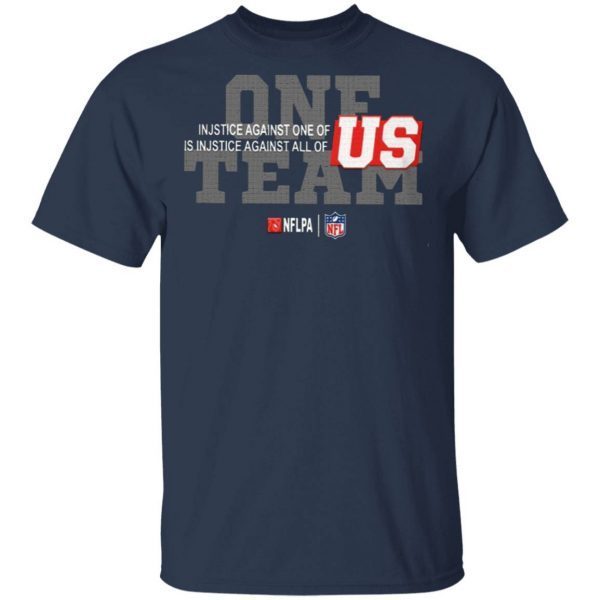 One Team NFL End Racism T-Shirt