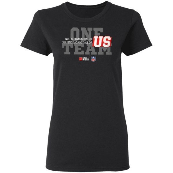 One Team NFL End Racism T-Shirt