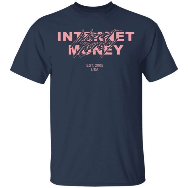Internet Money Merch Internet Money Pink And Black T-Shirt