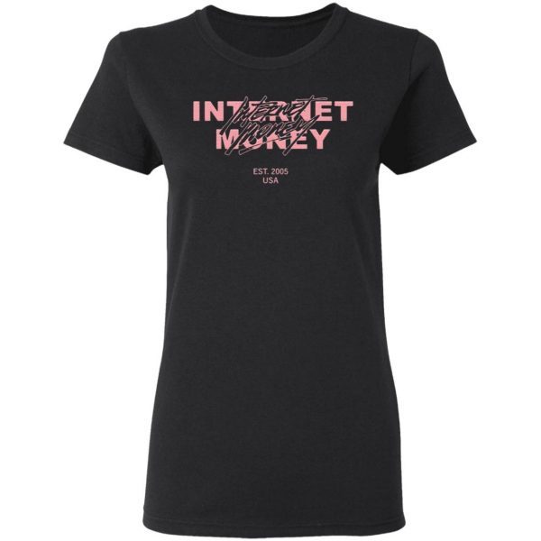 Internet Money Merch Internet Money Pink And Black T-Shirt