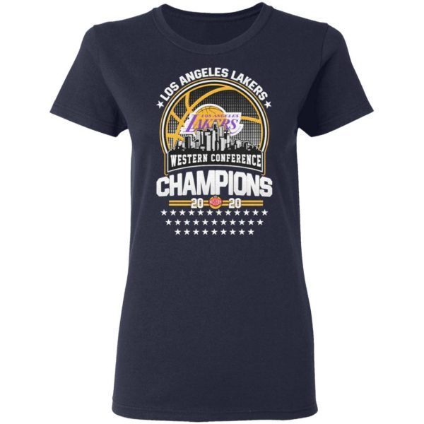 Los Angeles Lakers Western Conference Champions 2020 NBA Finals T-Shirt