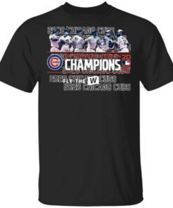 Chicago CUBS NL central Division 2020 champions Fly the MLB T-Shirt