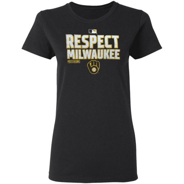 Milwaukee Brewers Respect Postseason 2020 MLB T-Shirt