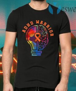 ADHD Fights Attention Deficit Warrior T-Shirts