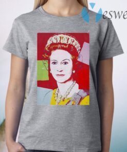Andy Warhol Queen Elizabeth England Pop Art 60s T-Shirt
