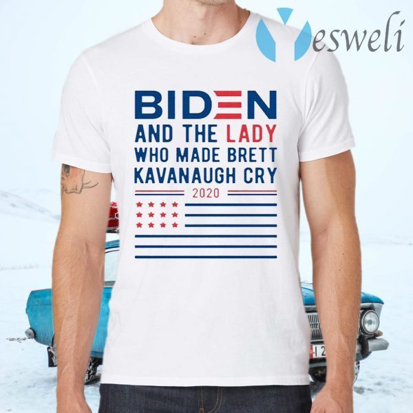 Biden And The Lady Who Made Brett Kavanaugh Cry 2020 T-Shirts