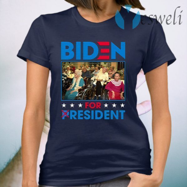 Biden For Resident Funny Trump Mocking T-Shirt