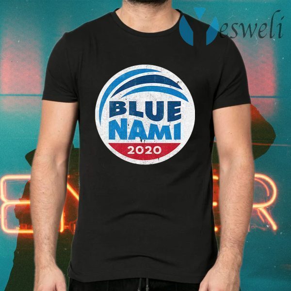 Blue Nami Blue Wave 2020 Democrat T-Shirts